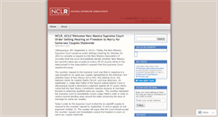 Desktop Screenshot of nclrights.wordpress.com