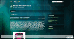 Desktop Screenshot of domostories.wordpress.com