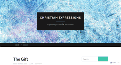 Desktop Screenshot of christianexpressions.wordpress.com
