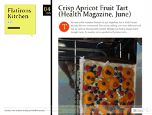 Tablet Screenshot of flatironskitchen.wordpress.com