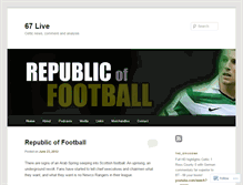 Tablet Screenshot of 67live.wordpress.com