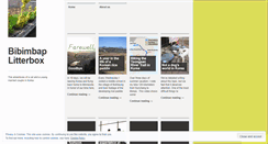Desktop Screenshot of bibimbaplitterbox.wordpress.com