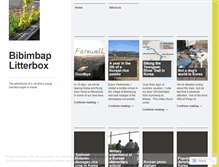 Tablet Screenshot of bibimbaplitterbox.wordpress.com