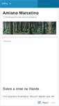 Mobile Screenshot of amianomarcelino.wordpress.com