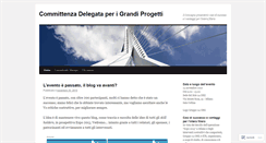 Desktop Screenshot of committenzadelegata.wordpress.com