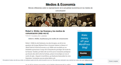 Desktop Screenshot of mediosyeconomia.wordpress.com