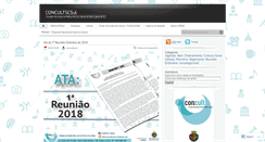 Desktop Screenshot of concultscsul.wordpress.com