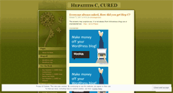Desktop Screenshot of hepatitisccured.wordpress.com