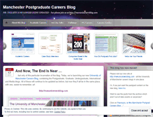 Tablet Screenshot of manchesterpgcareers.wordpress.com