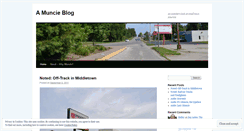 Desktop Screenshot of muncieblog.wordpress.com