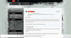 Desktop Screenshot of learnedmasculinity.wordpress.com