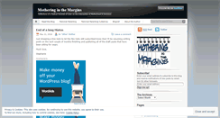 Desktop Screenshot of motheringinthemargins.wordpress.com