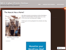 Tablet Screenshot of cyberprintsonline.wordpress.com