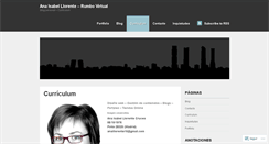 Desktop Screenshot of aillorente.wordpress.com