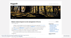 Desktop Screenshot of hhggao8i.wordpress.com