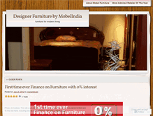 Tablet Screenshot of mobelindia.wordpress.com