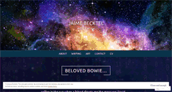 Desktop Screenshot of jaimebecktel.wordpress.com