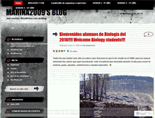 Tablet Screenshot of marina2009.wordpress.com