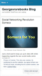 Mobile Screenshot of georgesrarebooks.wordpress.com