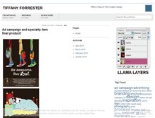 Tablet Screenshot of llamalayers.wordpress.com