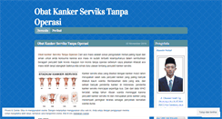Desktop Screenshot of obatkankerservikstanpaoperasii.wordpress.com