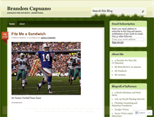 Tablet Screenshot of brandoncapuano.wordpress.com