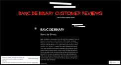 Desktop Screenshot of download.bancdebinarycustomerreviews.wordpress.com