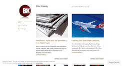 Desktop Screenshot of blairkeeley.wordpress.com