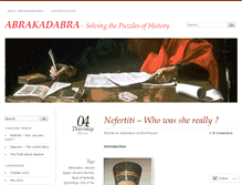 Tablet Screenshot of abrakadabra4all.wordpress.com