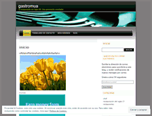 Tablet Screenshot of gastromua.wordpress.com