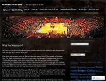 Tablet Screenshot of basketballonmymind.wordpress.com