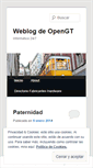 Mobile Screenshot of opengt.wordpress.com