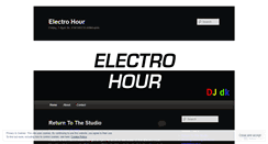 Desktop Screenshot of electrohour.wordpress.com