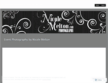 Tablet Screenshot of nicolemeltonphoto.wordpress.com