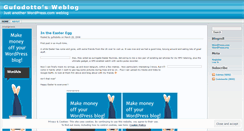 Desktop Screenshot of gufodotto.wordpress.com