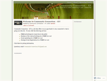 Tablet Screenshot of communityconnectionky.wordpress.com