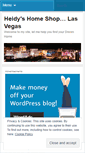 Mobile Screenshot of heidyshomeslv.wordpress.com