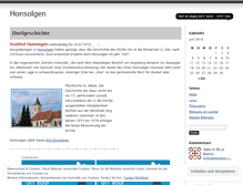 Tablet Screenshot of honsolgen.wordpress.com