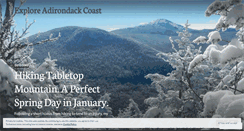 Desktop Screenshot of exploreadkcoast.wordpress.com