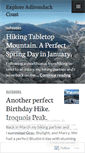 Mobile Screenshot of exploreadkcoast.wordpress.com