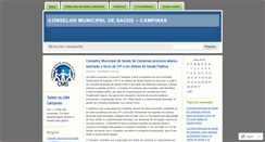 Desktop Screenshot of cmsaudecampinas.wordpress.com