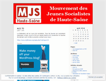 Tablet Screenshot of mjs70.wordpress.com