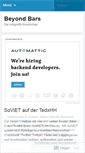 Mobile Screenshot of beyondbars.wordpress.com