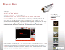 Tablet Screenshot of beyondbars.wordpress.com