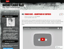 Tablet Screenshot of basketlabb.wordpress.com