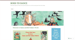 Desktop Screenshot of borntodance.wordpress.com