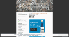 Desktop Screenshot of entdenker.wordpress.com