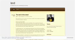 Desktop Screenshot of lzcd.wordpress.com