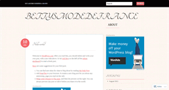 Desktop Screenshot of bettymodedefrance.wordpress.com