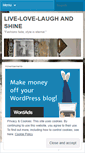 Mobile Screenshot of livelovelaughshine.wordpress.com